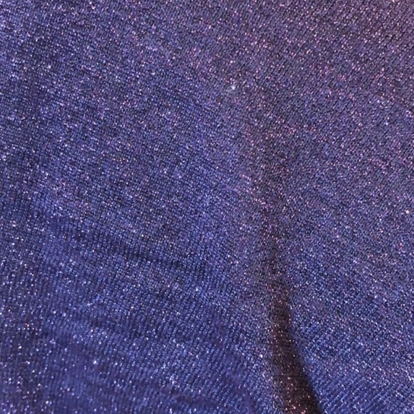 Talbots purple sparkle cardigan - Picture 6 of 7